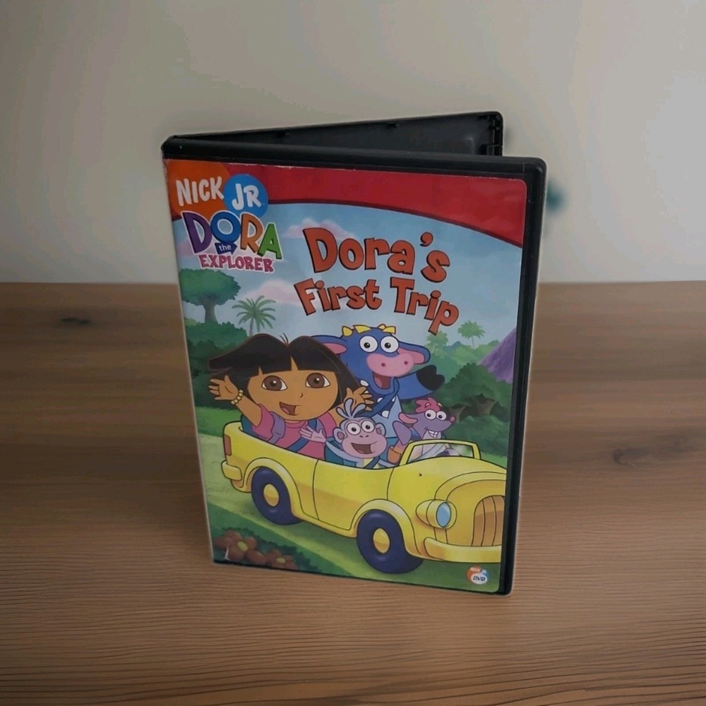 Dora the Explorer: Dora's First Trip DVD 2006 Nick Jr Kids Learning Swiper